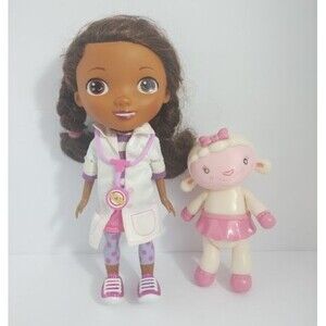 Disney Jr. Doc McStuffins 12" Doll Lambie Plastic Toy